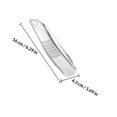 thumbnail image 4 of Houderco 2Ud Molinillos De Ajo De Acero Inoxidable Para Cocina Prácticos Y Duraderos Color Plata, 4 of 6