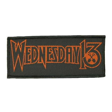Wednesday 13 Band Logo Patch Murderdolls Metal Punk Music Woven Sew On