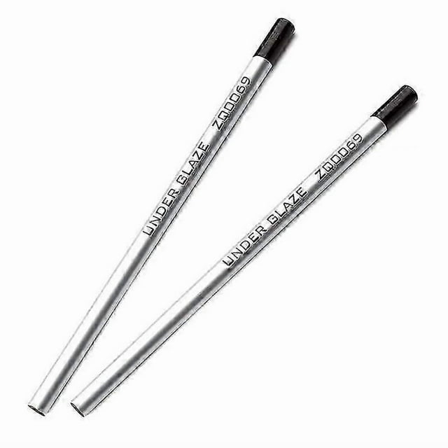 2Pcs Underglaze Pencils, Underglaze Pencils for Pottery,Underglaze Pencil Precision Underglaze Penc