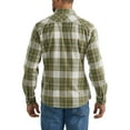 thumbnail image 3 of Wrangler® Men's Slim Fit Long Sleeve Woven Twill Shirt with Sunglasses Cleaner, Sizes S-5XL, 3 of 5