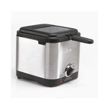 Oster 1.5 Liter Compact Stainless Steel Deep Fryer