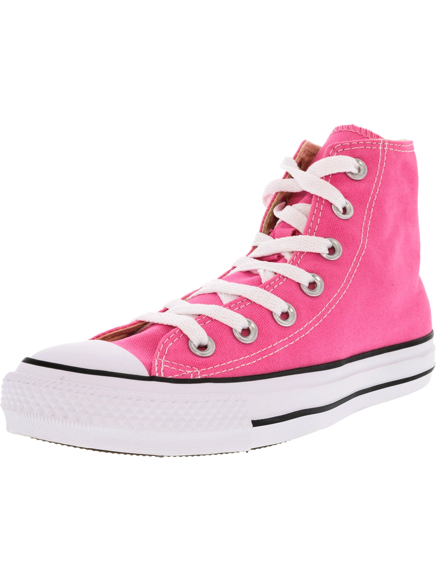 bright pink converse high tops