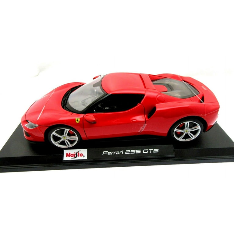 1/18 マイストMaisto Ferrari 296 GTB Ferrari 296 GTB Red 1:18 Metal Die Cast Car Maisto - Walmart.com