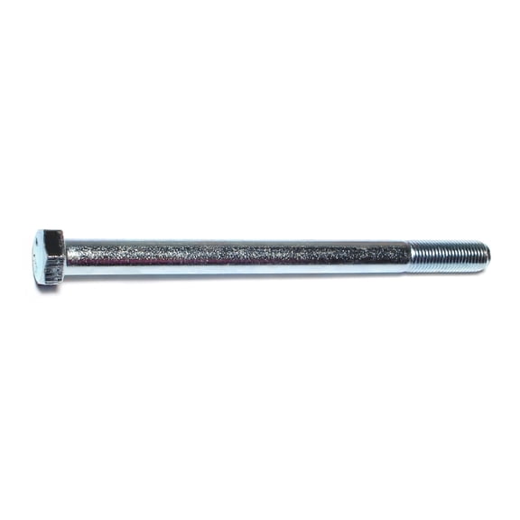 3/8"-24 x 5" Zinc Plated Grade 5 Steel Fine Thread Hex Cap Screws CSHS5-338