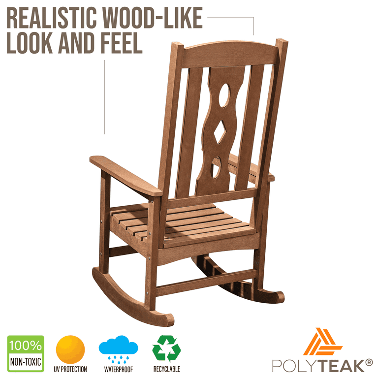 Polyteak rocking chair outlet