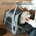 thumbnail image 4 of Transporteur pour Chat Portable, Cage Pliable Portable pour Chiot, Fourre-Tout Sac à Main Sac de Transport pour Animal de Compagnie pour Voyage Camping Magasinage Randonnée, 4 of 7