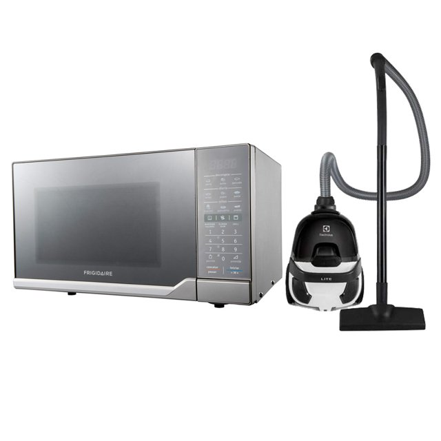 Combo Microondas Frigidaire de 1.1 pies Acero + Aspiradora LIT31 Frigidaire Electrolux FMDO30S3GSPG LIT31
