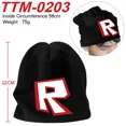 thumbnail image 2 of Roblox-gorro de punto para hombre y mujer, gorro de felpa, Pullover versátil, juego de Anime periférico, regalo de cumpleaños y Navidad, Otoño e Invierno, 2 of 5
