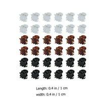 36Pcs Small Hair Claws Clips Baby Small Hair Jaw Clips Girls Hair Styling Tools