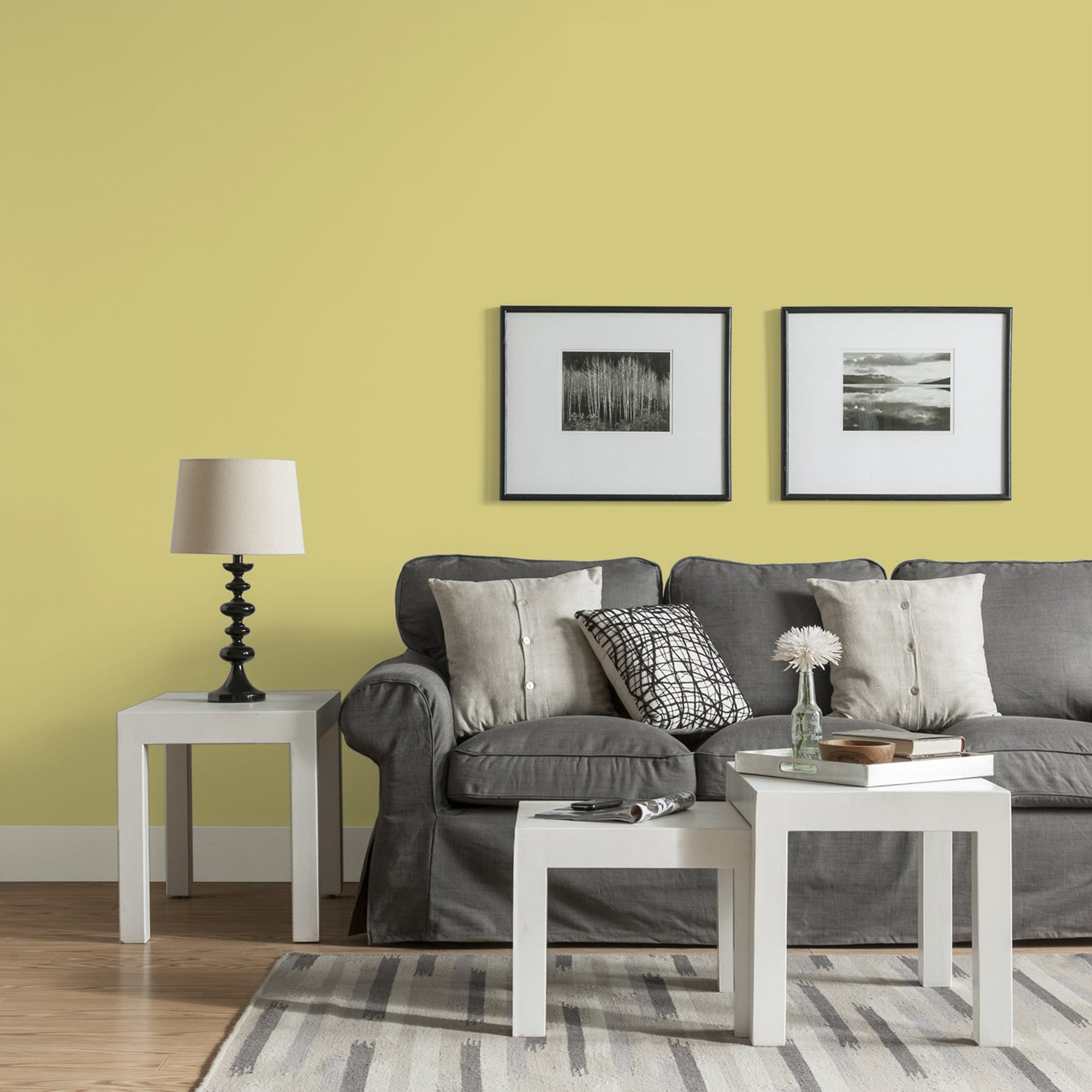 Glidden HEP Serene Scene / Green, Eggshell Interior Paint with Primer, 1 Quart