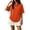 34# Orange, variant on Polo Shirts for Women Button Collared Summer Short Sleeve Tops Lightweight Work Golf Shirt Womens Blouses Blue XL