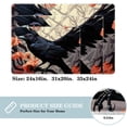 thumbnail image 2 of Crow Polyester Chair Rug Mat, Non-Slip and Machine Washable Area Rugs, 2 of 6