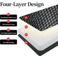 thumbnail image 6 of Extra Thick Chair Cushions,Office Chair Booster Seat Cushion to Raise Seat Height for Pain Relief,18 x 16 x 6 inch Non Slip Memory Foam Thick Cushion with Carry Handle（Grey）, 6 of 9