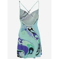 thumbnail image 2 of Emilio Pucci Orchid Print Mini Dress (Women's), 2 of 3