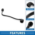 thumbnail image 3 of Unique Bargains Radiator Hose No.17128678495 Engine Expansion Tank Overflow Pipe for BMW 840i 2020-2023 Plastic Black, 3 of 6