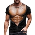 thumbnail image 1 of Birdeem T-Shirt à Manches Courtes pour Homme, Mode, Imprimé Homme Musclé, Mode, Entraînement Physique, Col Rond, 1 of 1