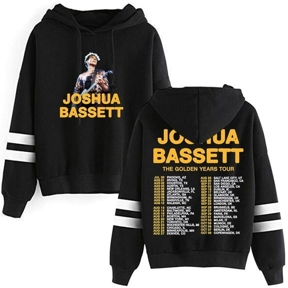 Joshua Bassett Tour Hoodie The Golden Years Merch unisex retro casual long sleeved sweatshirt