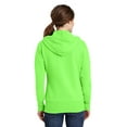 thumbnail image 2 of Port & Company Classic Full Zip Hooded Sweatshirt (LPC78ZH) Neon Green, S, 2 of 2