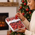 thumbnail image 7 of 42-Piece Red Christmas Ornaments, Shatterproof Christmas Tree Decorations, Plastic Assorted Styles Christmas Ball for Christmas, Holiday Decor, 7 of 7