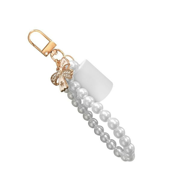 Reusable Lip Gloss Keychain Cover, Fashion Clip-On Design, Portable Travel Essential for Multi-Brands