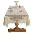 thumbnail image 5 of Ludlz Table Cloth Durable Soft Fabric Decorative Large Hotel Restaurant Dining Table Cloth Party Supplies for Gift, 5 of 8