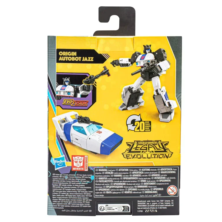Transformers Legacy Buzzworthy Bumblebee Origin Autobot Jazz