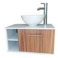 thumbnail image 1 of Gabinete Baño Moderno Monomando Contra Lavabo Ovalin Laminado ensamblado Genérico gabinete, mdf, baño, 1 of 5