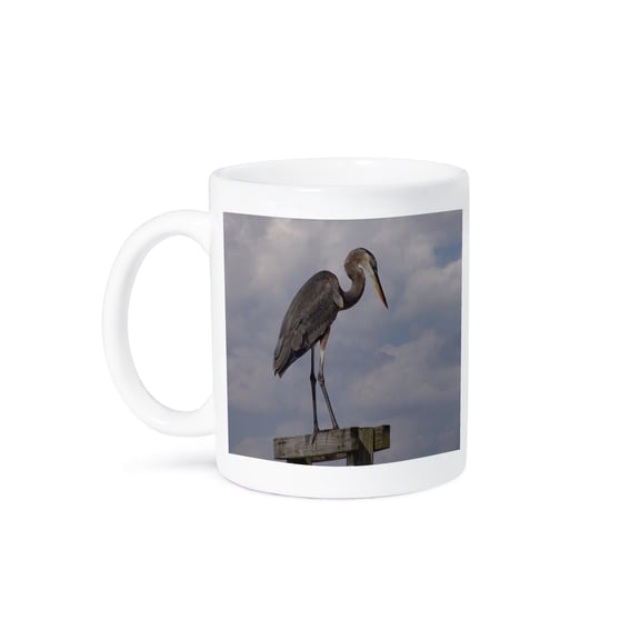 3dRose, Graceful Heron, 11oz Mug
