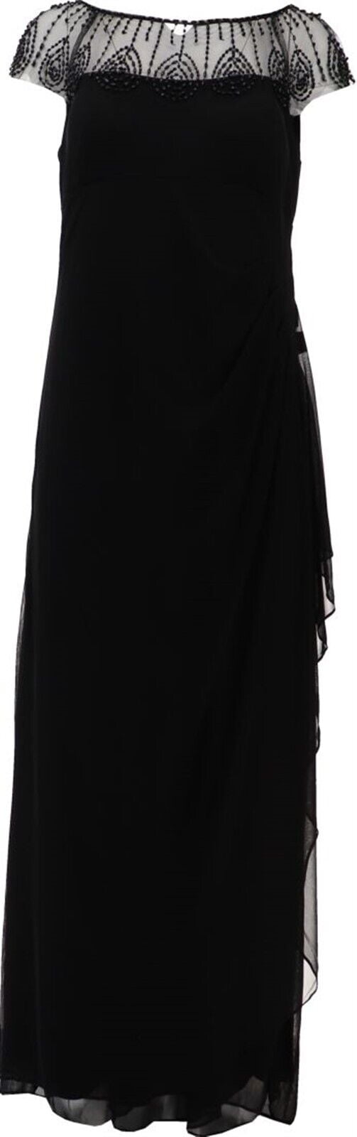 DJ Jaz Short Sleeve Embellished Sheath 