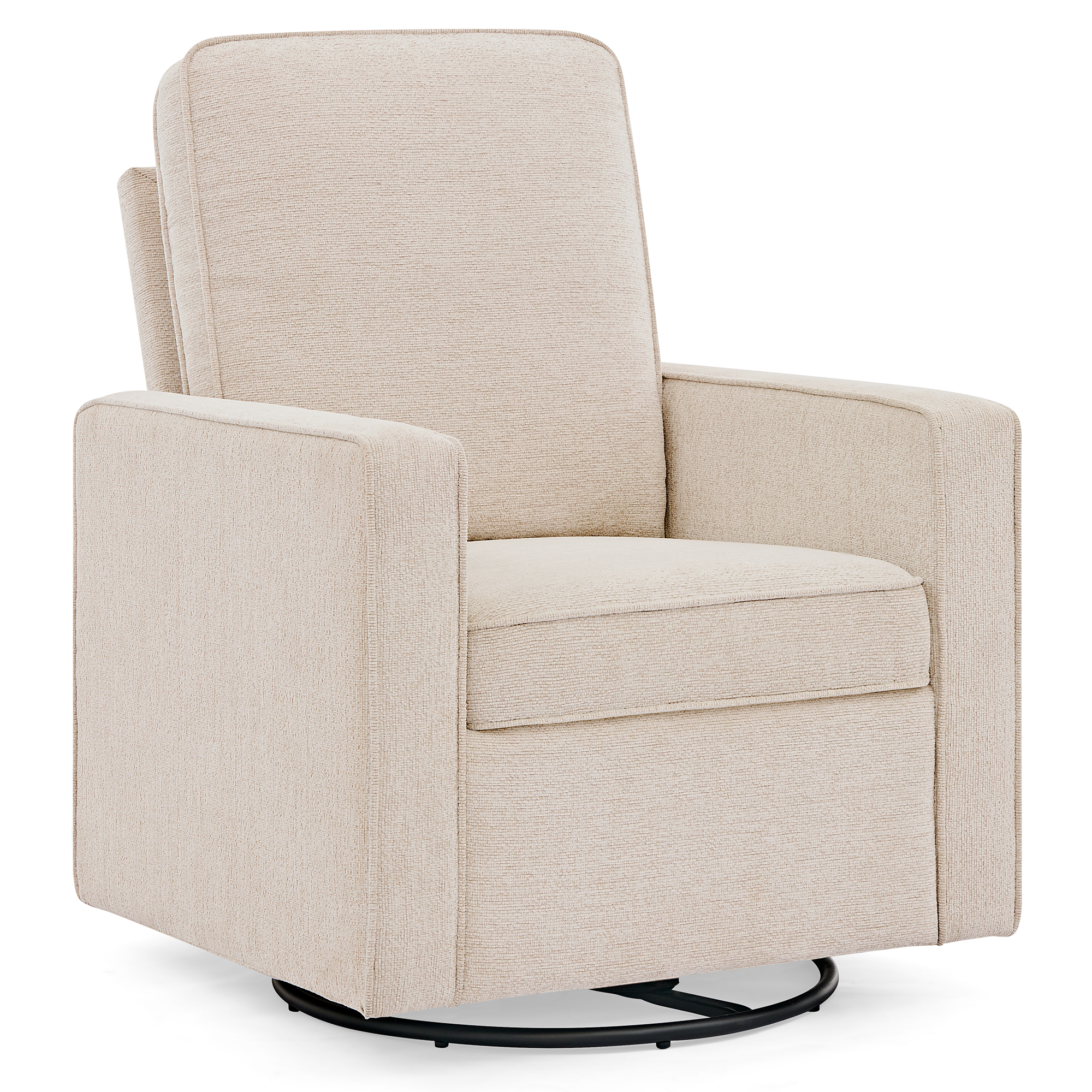 Delta Children Noah Upholstered Swivel Glider photo 4