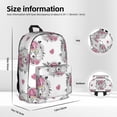 thumbnail image 6 of Goofa Cartoon Poodle Dog Printed Backpack,Laptop Backpack,Durable Anti-Theft Travel Work Backpack,Water-resistant Backpack, 6 of 9