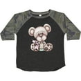 thumbnail image 3 of Inktastic Teddy Bear with Cookie Boys Toddler T-Shirt, 3 of 5