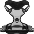 thumbnail image 2 of Adjustable Outdoor Pet Reflective Nylon Dog Vest with Easy Control Handles for Small to Medium Dogs (L, Gray), 2 of 5