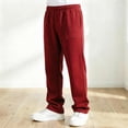 thumbnail image 4 of Shachafan Boy's Girls Baggy Sweatpants Straight Leg Open Bottom Casual Pants Elastic Waist Athletic Joggers Sweat Pants With Pockets with The Boys, 4 of 7