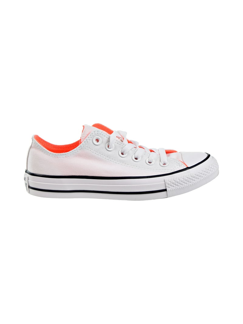 Chuck Taylor All Star Double Tongue Ox Womens Shoes White/Hyper Oranges 556679f - Walmart.com
