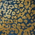 thumbnail image 2 of Sophie 6 12x12 Gold Ornate Wood Framed with Double Matting Museum Art Print Titled - Navy Gold Leopard Pattern, 2 of 4