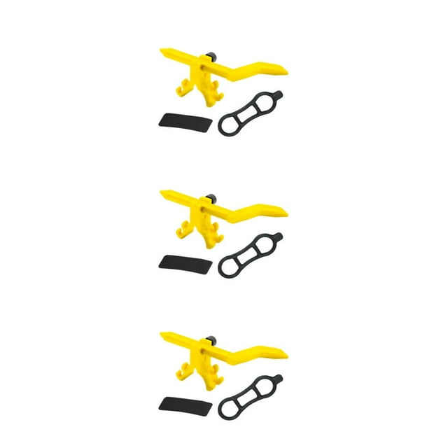 Wweixi Bike Wheel Truing Stand Convenient And Practical Solution Portable Bike Wheel Truing Stand ABS Durable And Practical Yellow 3Set