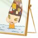 thumbnail image 4 of Cuadro decorativo acrílico de 14,5x19,5 cm, patrón de dibujos animados para niños, adorno fotográfico acrílico impermeable para oficina, 4 of 5