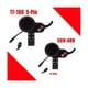 thumbnail image 3 of Tablero de pantalla de Tf-100 + Cable tipo t para patinete, velocímetro de 6 pines para pieza de patinete eléctrico, 3 of 5