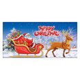 thumbnail image 2 of Kearding Excelente mano de obra Banner de tela de fondo de Feliz Navidad Banner de puerta de garaje de Feliz Navidad Kits de decoración para fiestas F, 2 of 6