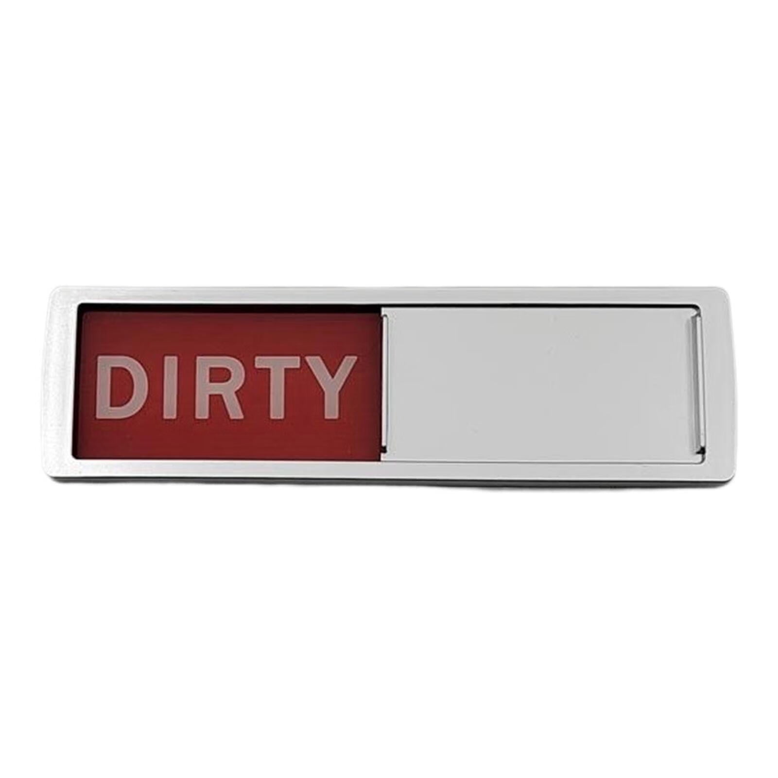 Foaenda Dishwasher Clean Dirty Sign Stainless Steel Clean/Dirty