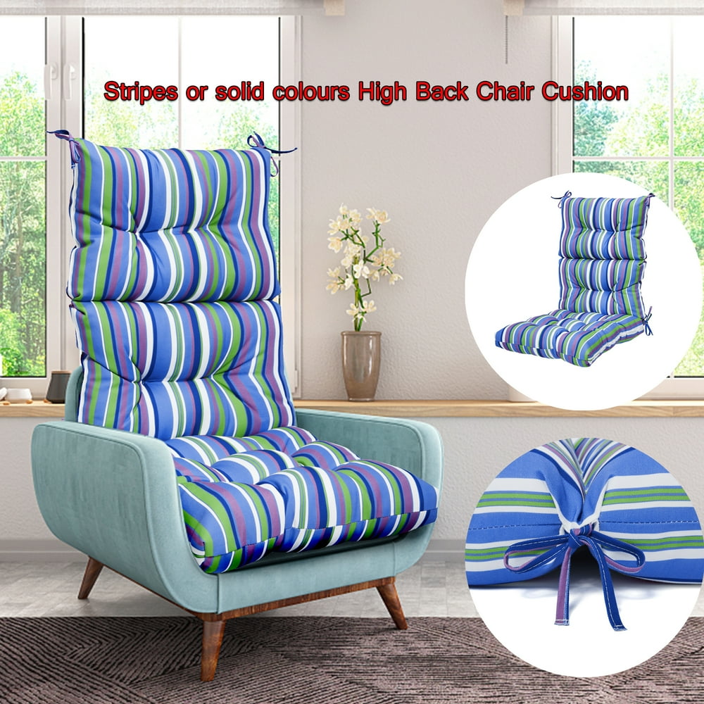 JANSION Outdoor Dining Chair Cushion - High Back Solid Chair Cushion