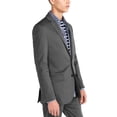thumbnail image 3 of James Campbell Mens Slim Fit Cotton Twill Sport Coat Small Grey, 3 of 4