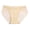 Beige, variant on Ladies' Sexy Lace Cotton Crotch Lifting Underwear - Breathable, Floral Embroidery, M-XL Sizes for Daily/Sexy Wear