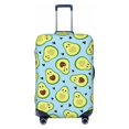thumbnail image 2 of Goofa Avocado and Hearts Pattern Luggage Covers For Suitcase,Suitcase Cover Protector Fit 18-32 Inch Luggage-X-Large, 2 of 9