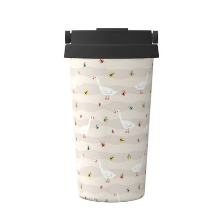 

Junzan Funny Goose1 for Stainless Steel Vacuum Insulated Tumbler - Reusable Insulated Cold Brew Iced Coffee Cup Thermos -Gifts for Women Men Him Her