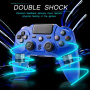 Wireless Controller Compatible with P4/P4 Slim/P4 Pro/Windows PC, Blue