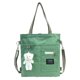 thumbnail image 1 of Bolso de hombro para mujer Lona de gran capacidad Mochila para estudiantes Messenger Green FLhrweasw Nuevo, 1 of 8