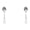Silver*2, variant on HANDIED Stainless Steel Small Sugar Spoons For Dessert Tiny Jelly And Jam Spoons Tea Stirring Spoons For Coffee And Desserts Dishwasher Safe And Durable Utensils