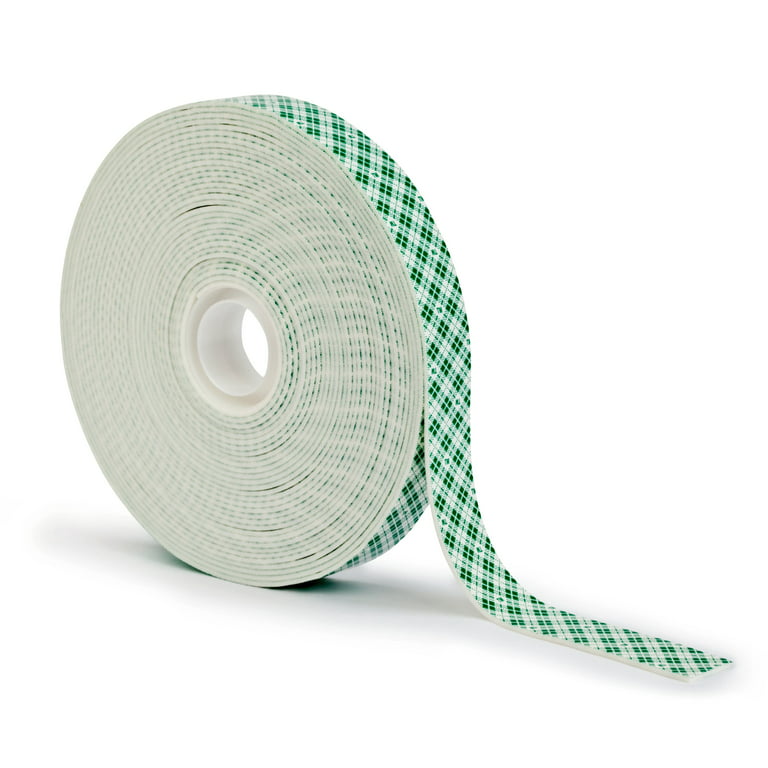 Duck® 0.75 x 15' Permanent Double-Sided Foam Mounting Tape at